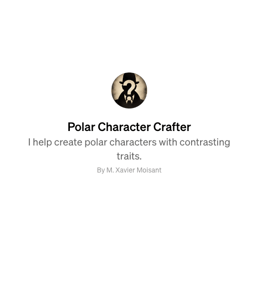 Icon of Polar Character Crafter GPT